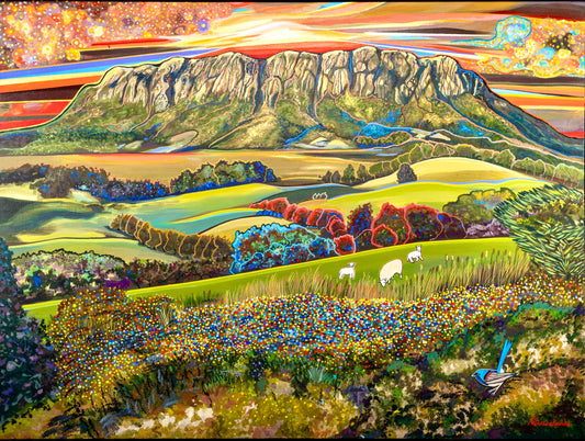 'Her Majesty, Mt Roland' canvas print